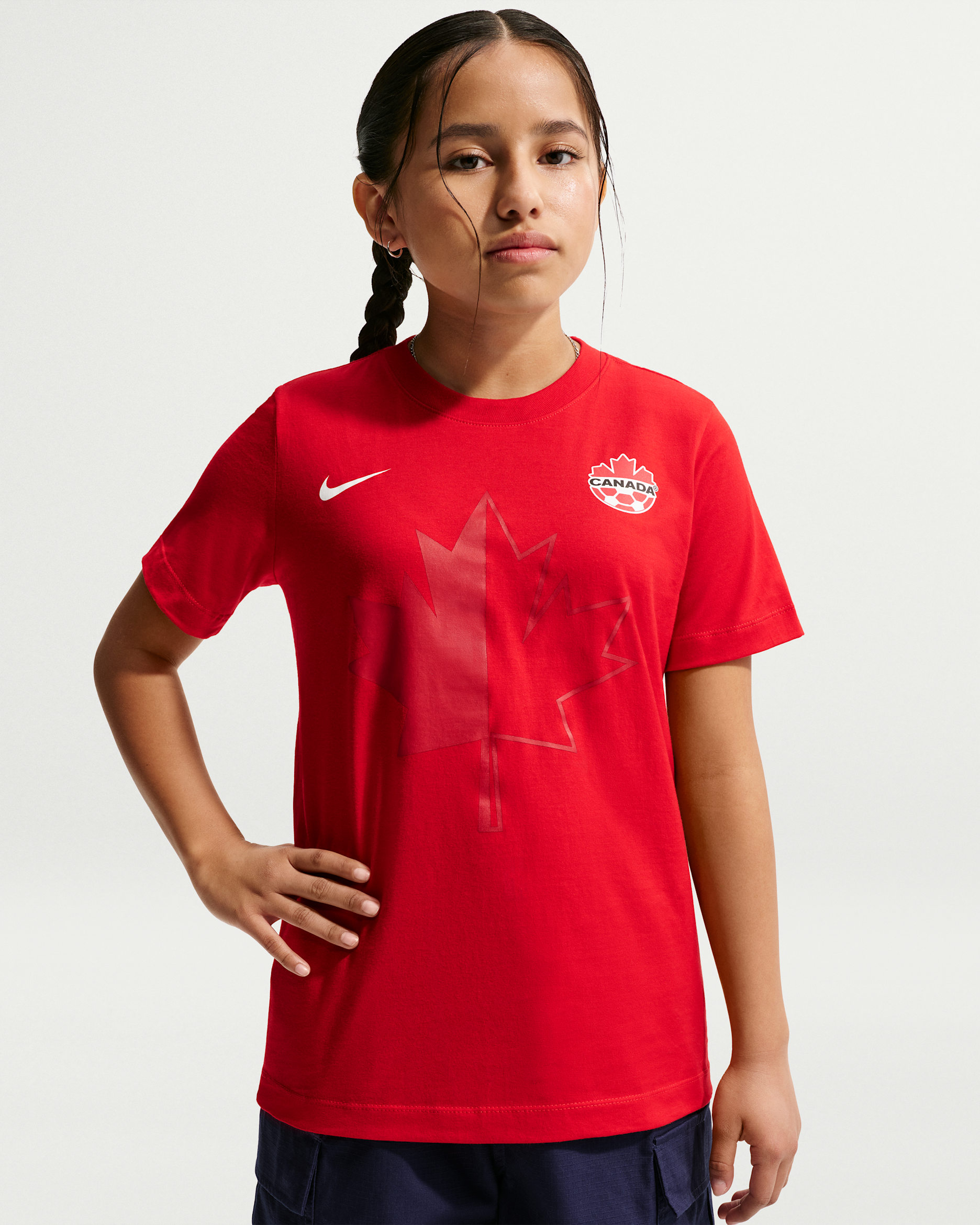 Canada Older Kids' Short-Sleeve T-Shirt. Nike CA